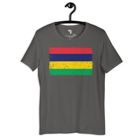 Mauritius grunge unisex tee Funky African