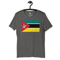 Mozambique grunge unisex tee Funky African