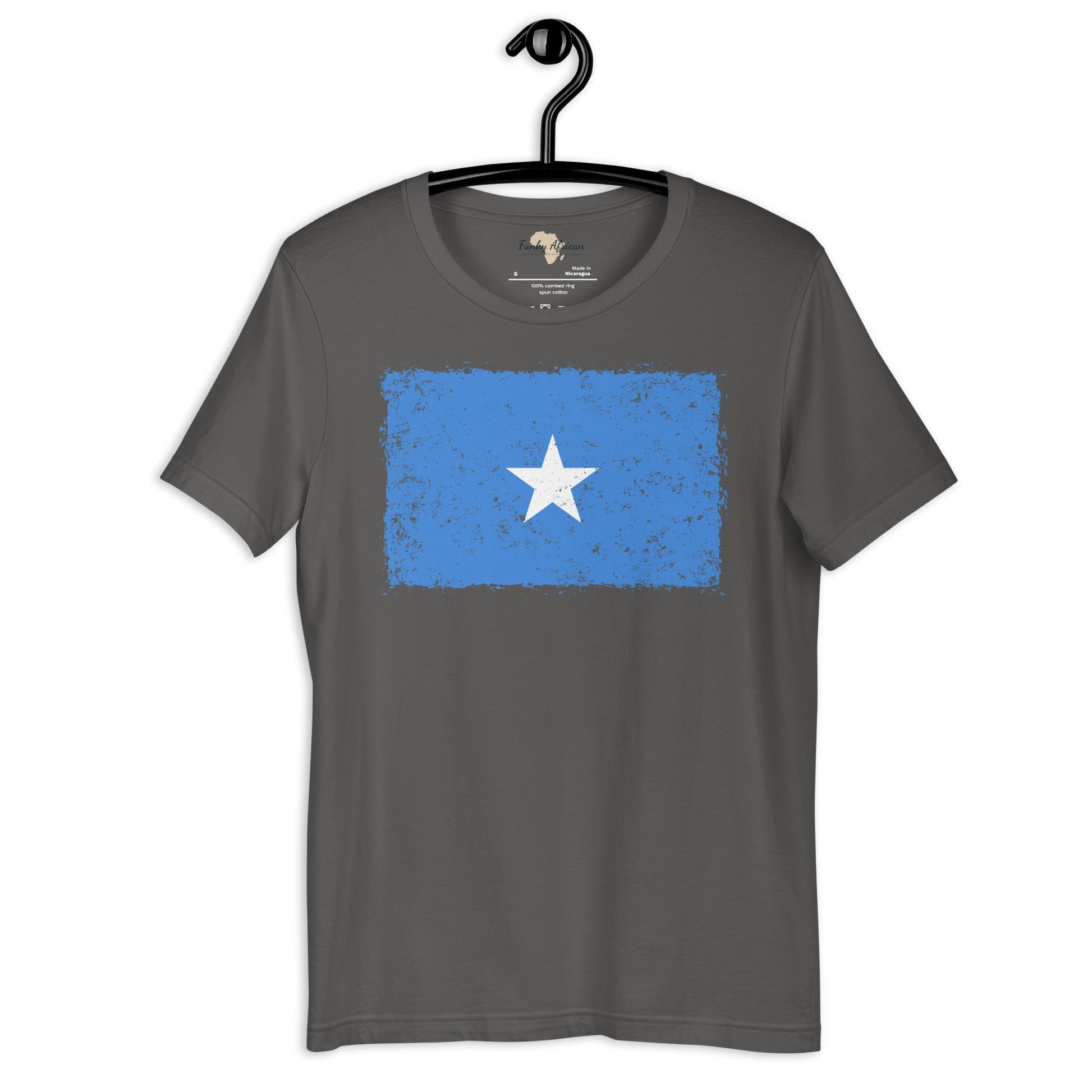Somalia grunge unisex tee Funky African