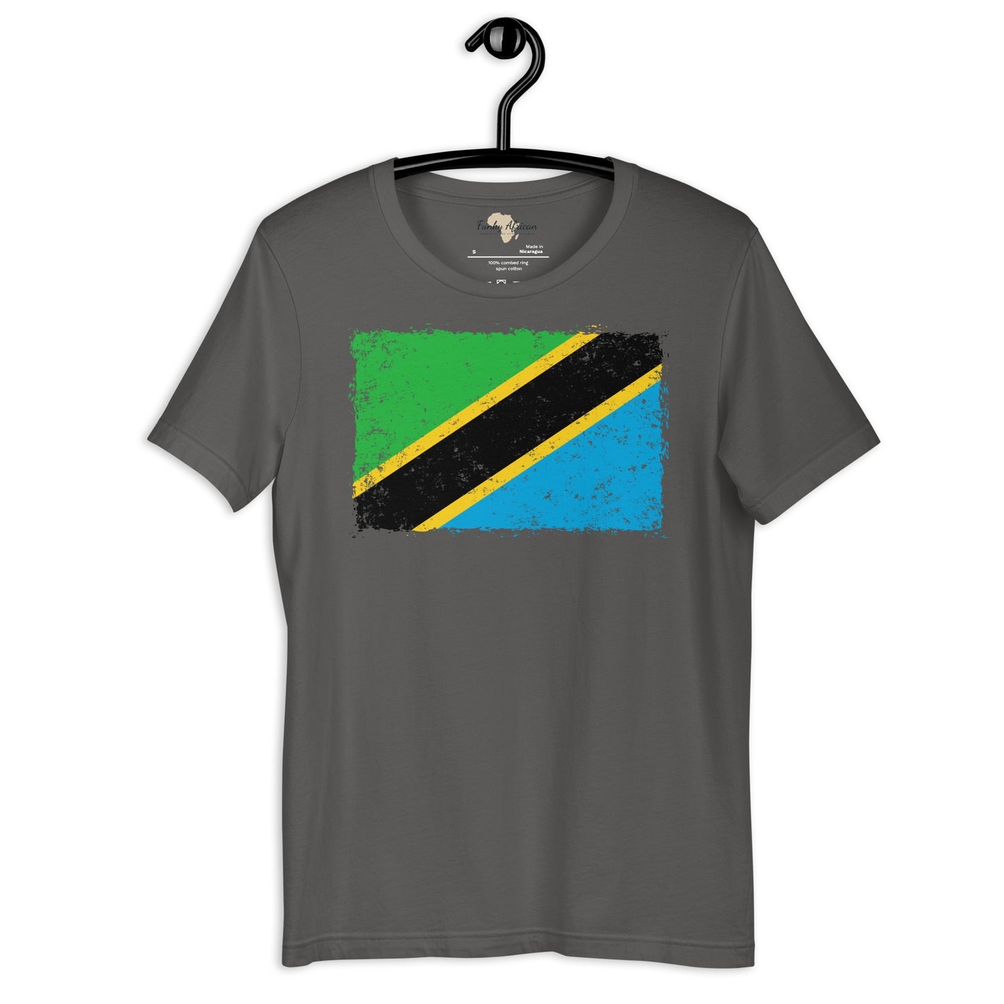 Tanzania grunge unisex tee