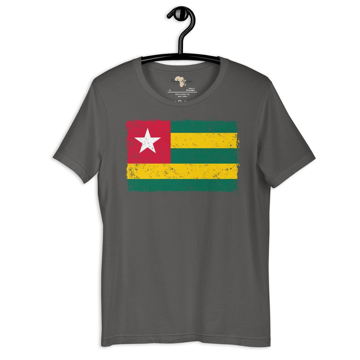Togo grunge unisex tee Funky African