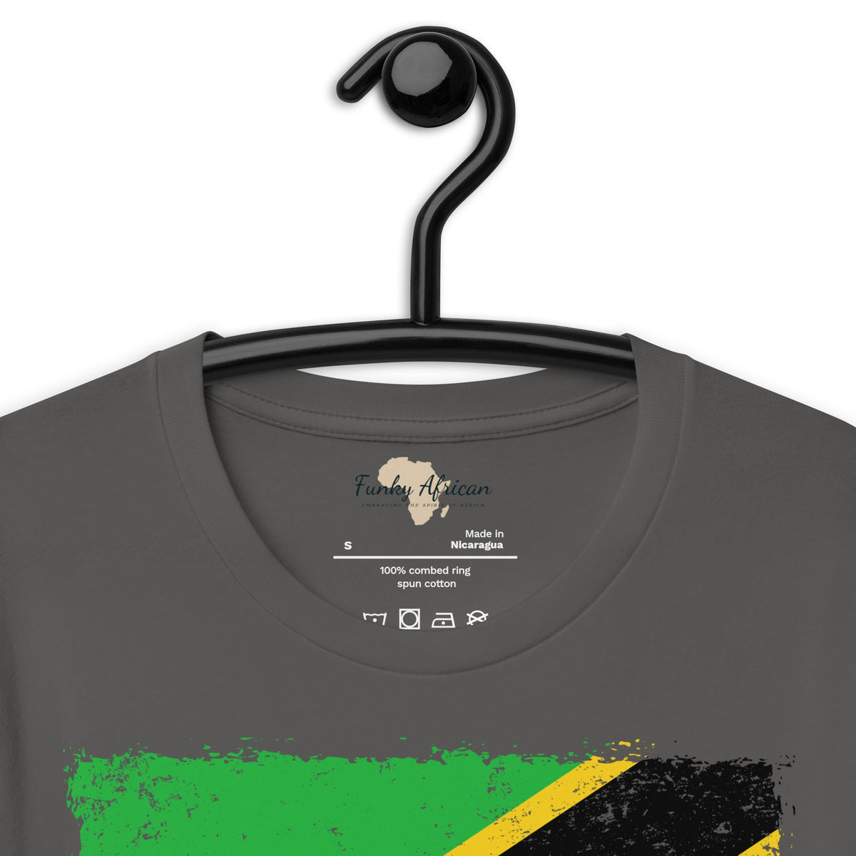 Tanzania grunge unisex tee Funky African