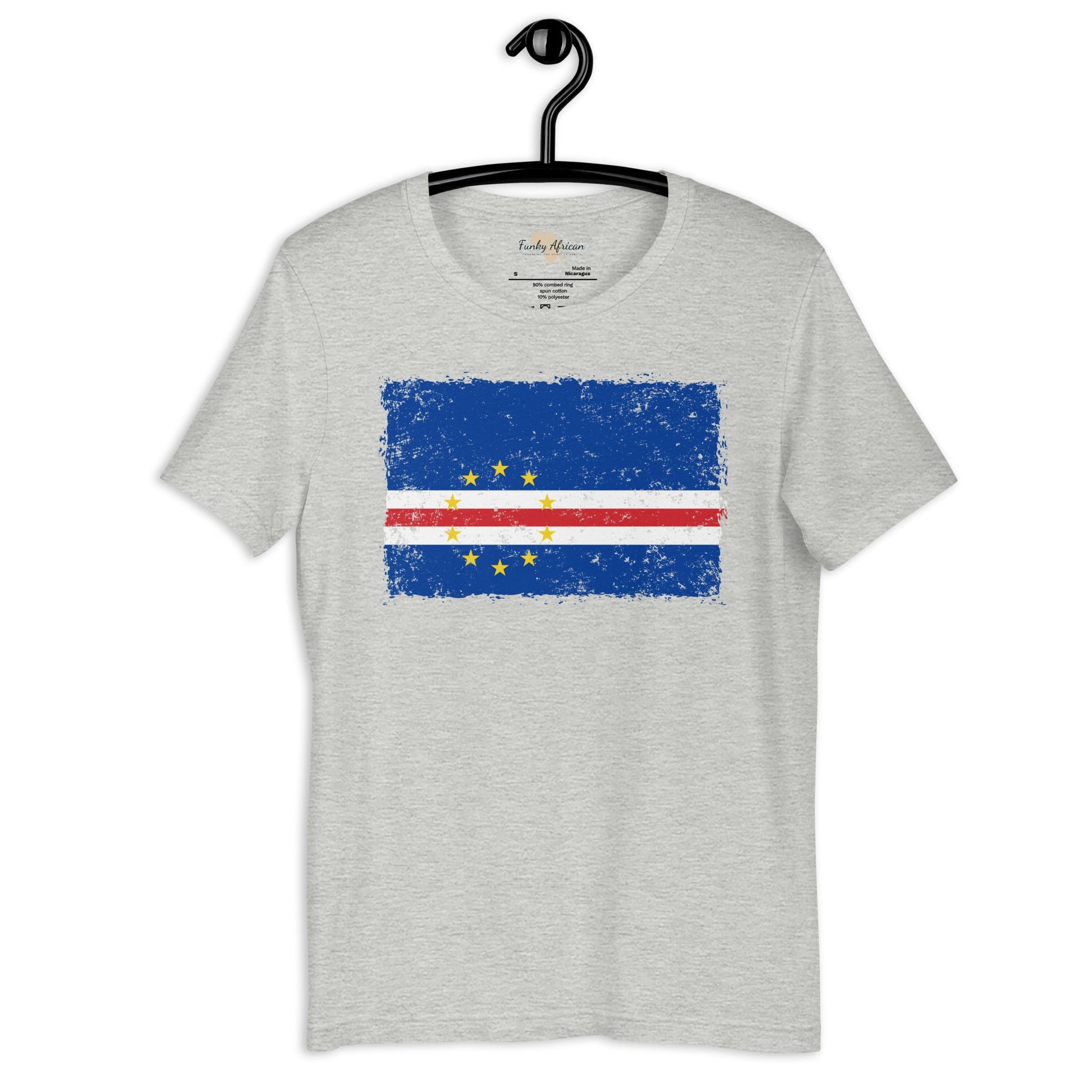 Cabo Verde grunge unisex tee Funky African