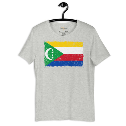 Comoros grunge unisex tee