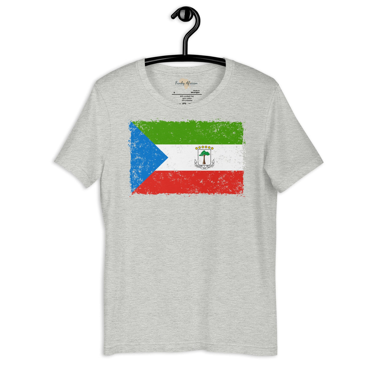 Equatorial Guinea grunge unisex tee Funky African