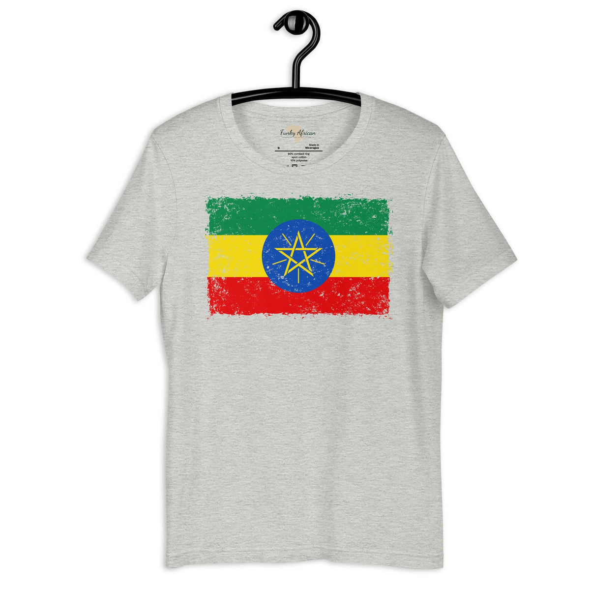 Ethiopia grunge unisex tee Funky African