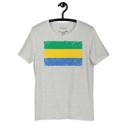 Gabon grunge unisex tee