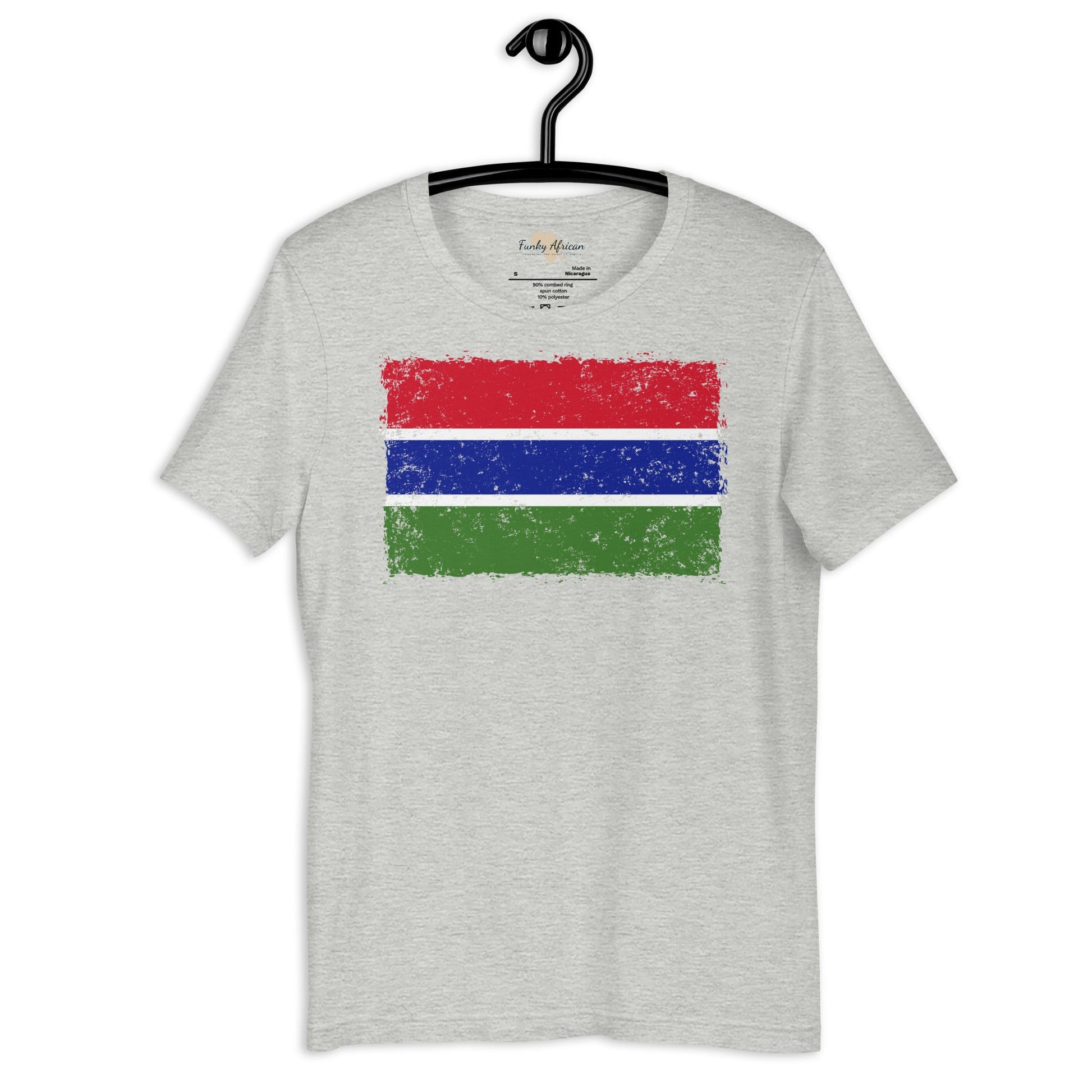 Gambia grunge unisex tee Funky African