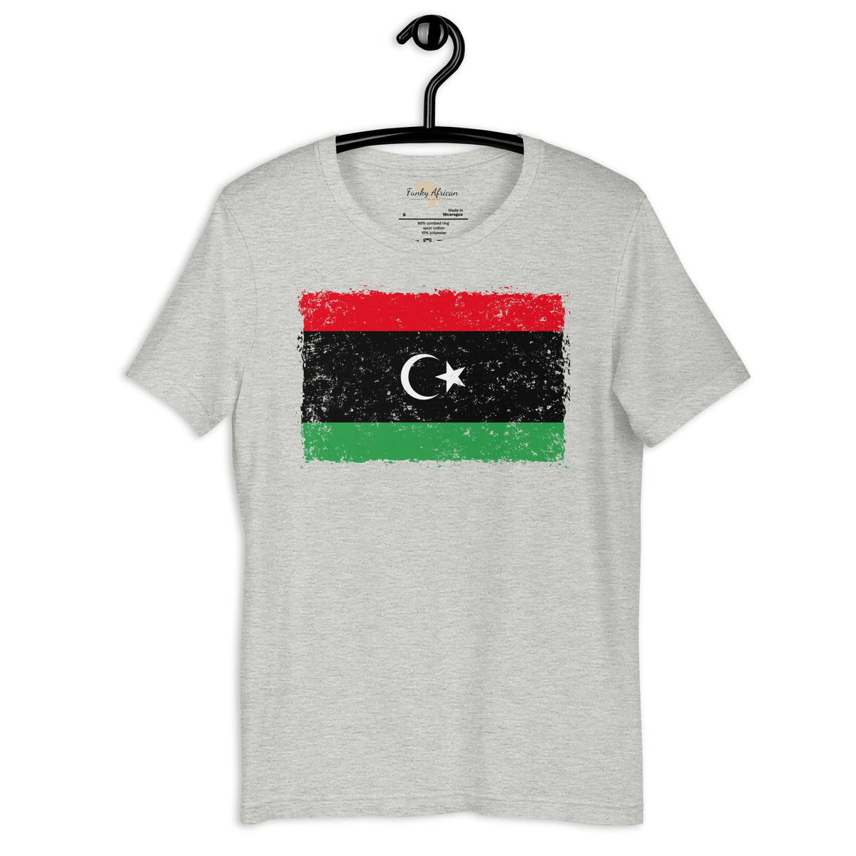 Libya grunge unisex tee Funky African