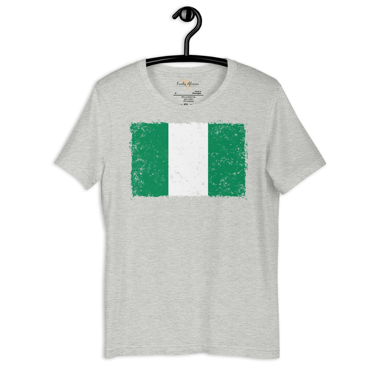 Nigeria grunge unisex tee Funky African