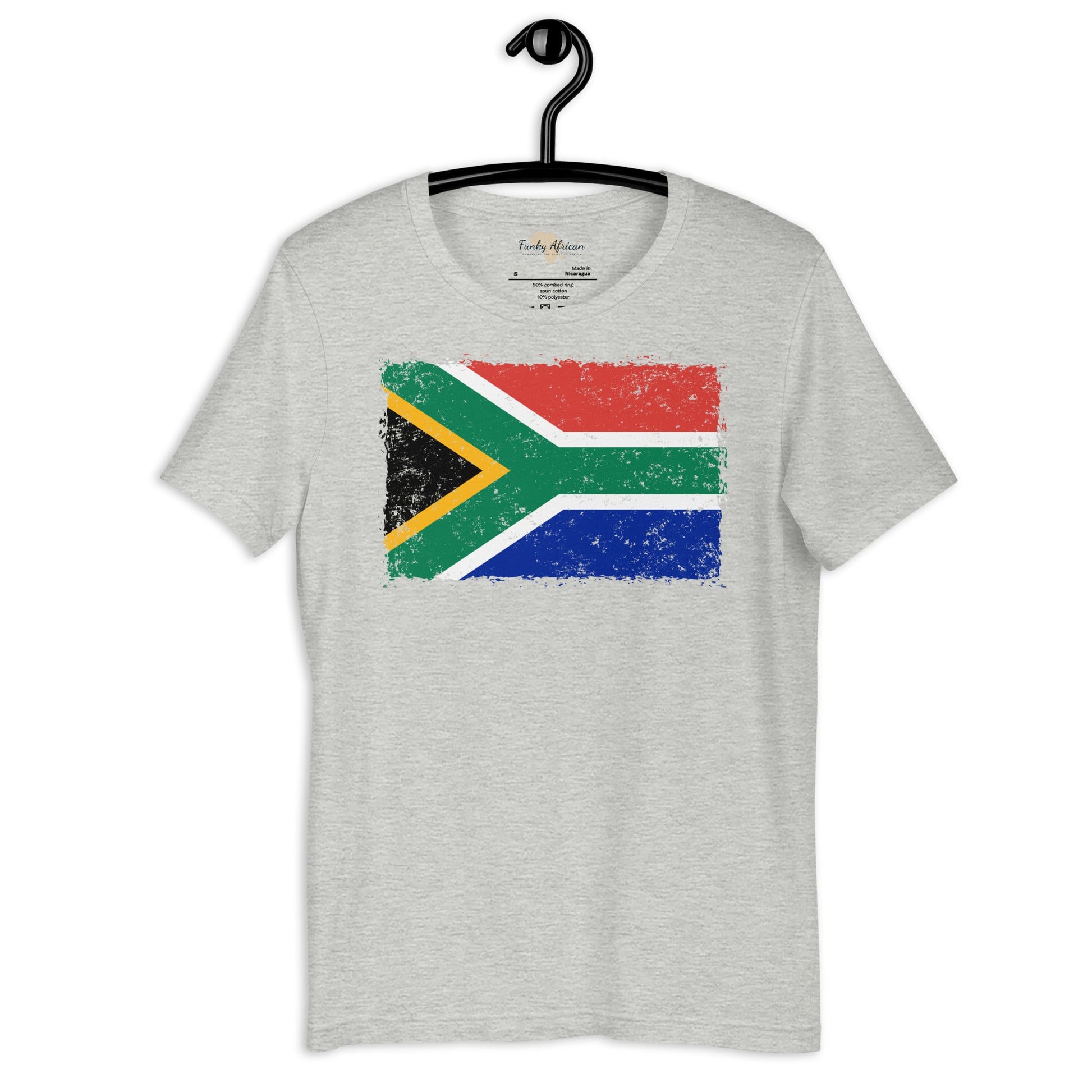 South African grunge unisex tee Funky African