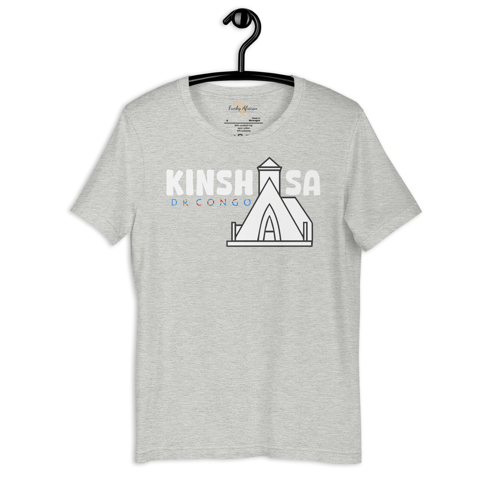 DR Congo capital unisex tee Funky African