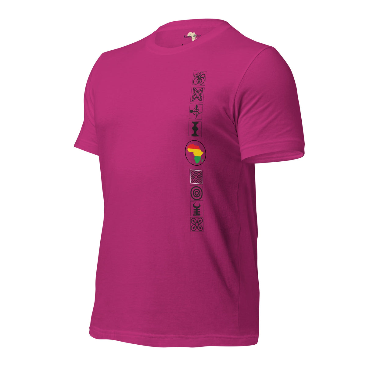 Adinkra Sided Unisex t-shirt Funky African