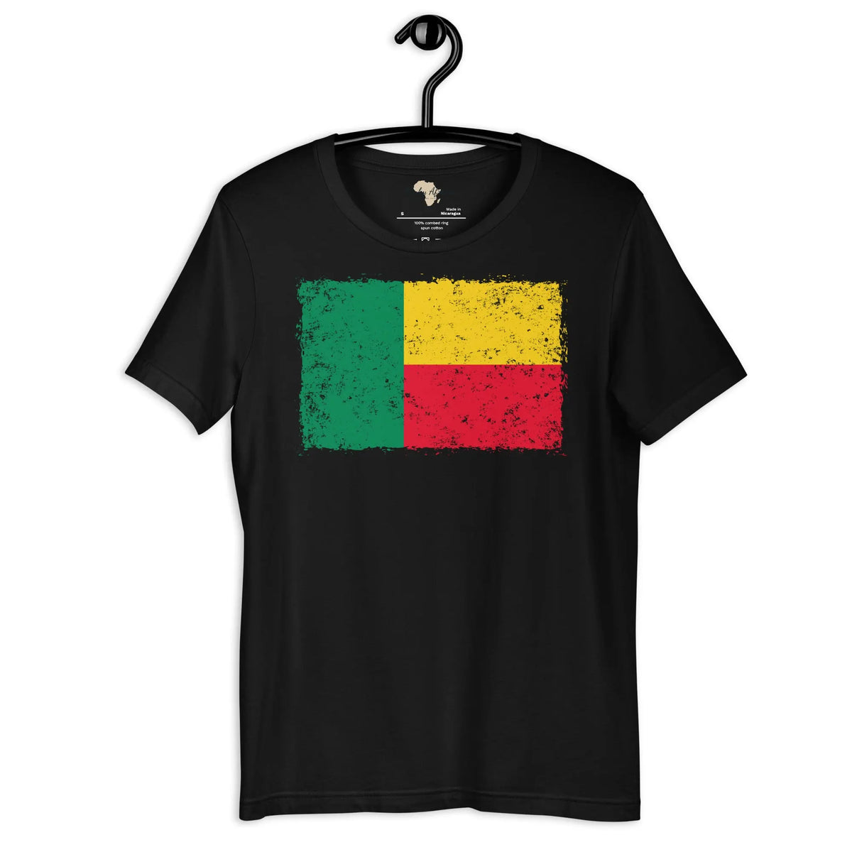 Benin grunge unisex tee Funky African