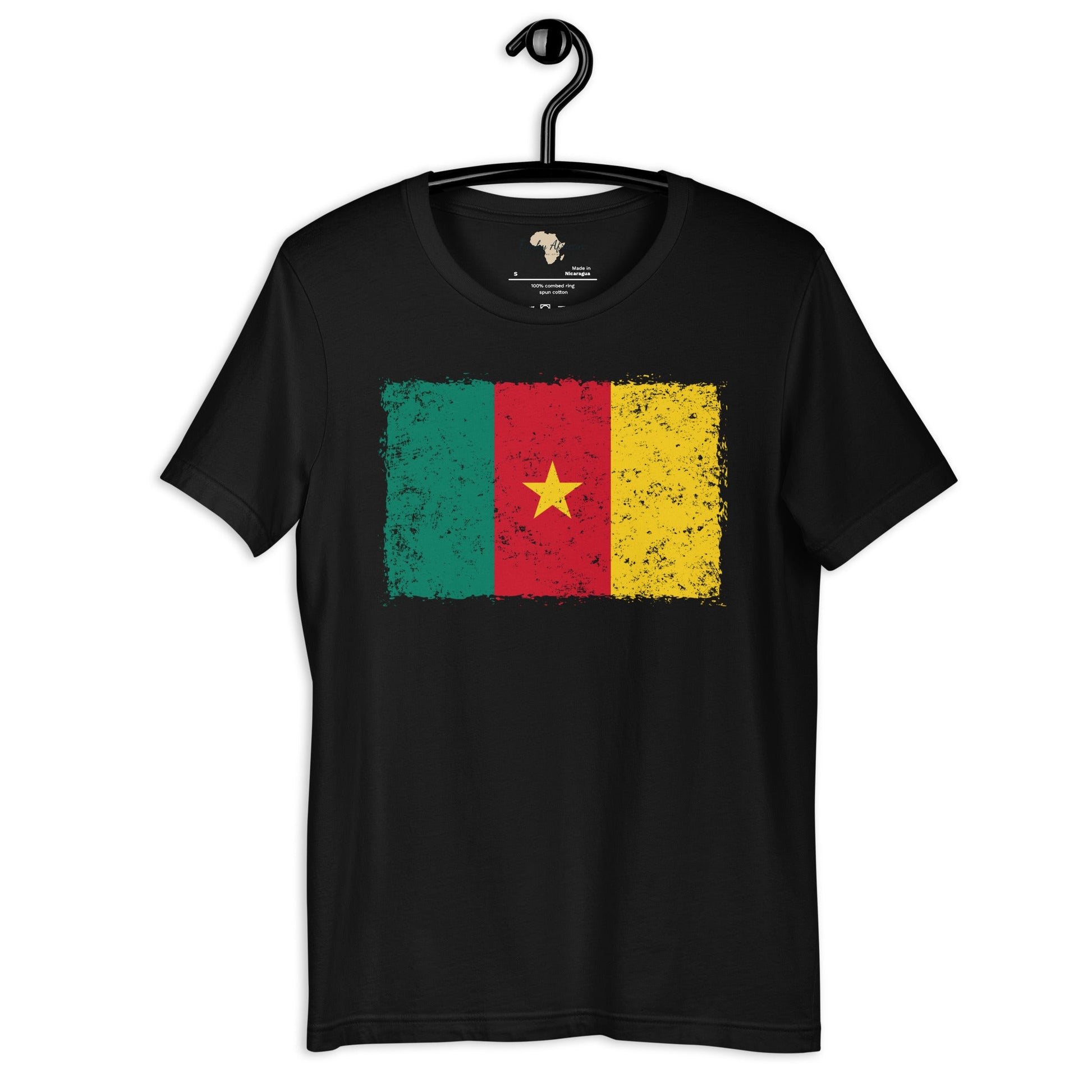 Cameroon  grunge unisex tee Funky African