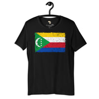 Comoros grunge unisex tee Funky African