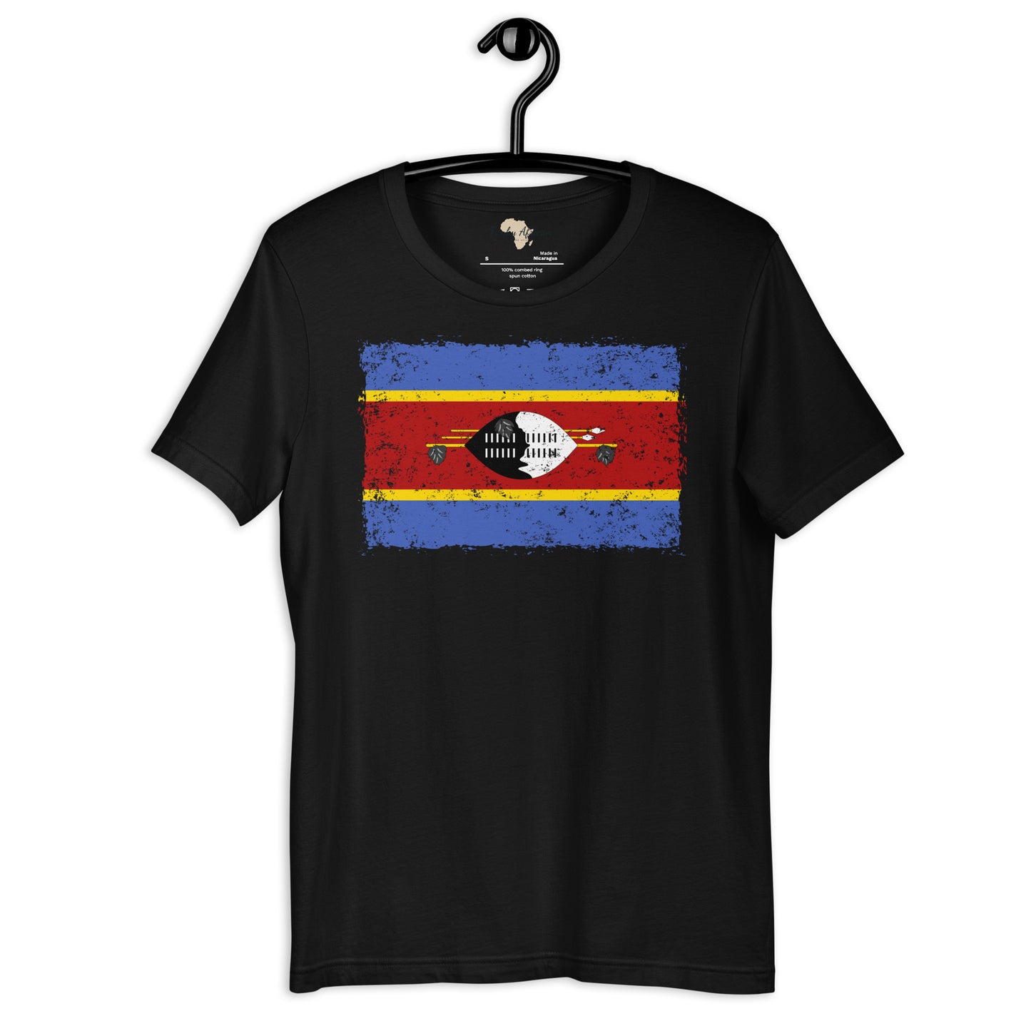 Eswatini grunge unisex tee