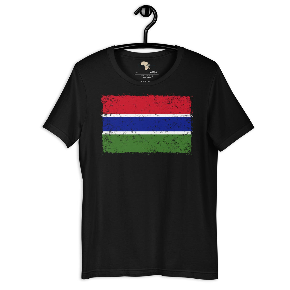 Gambia grunge unisex tee Funky African