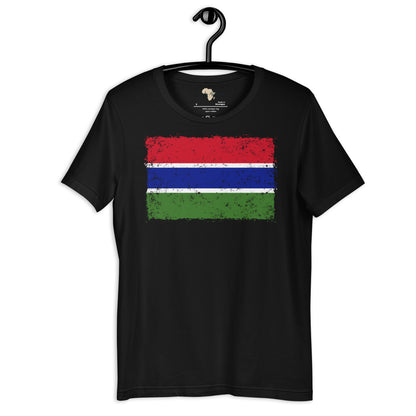 Gambia grunge unisex tee