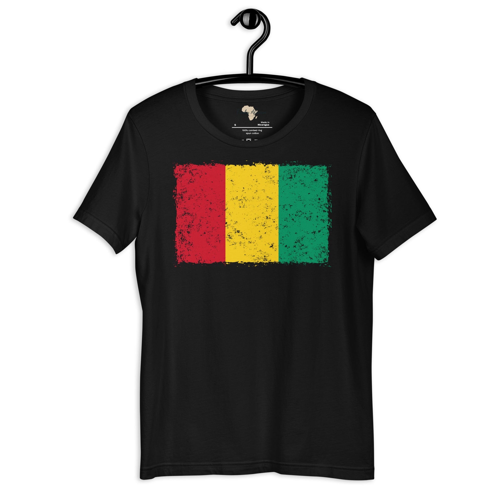 Guinean grunge unisex tee Funky African