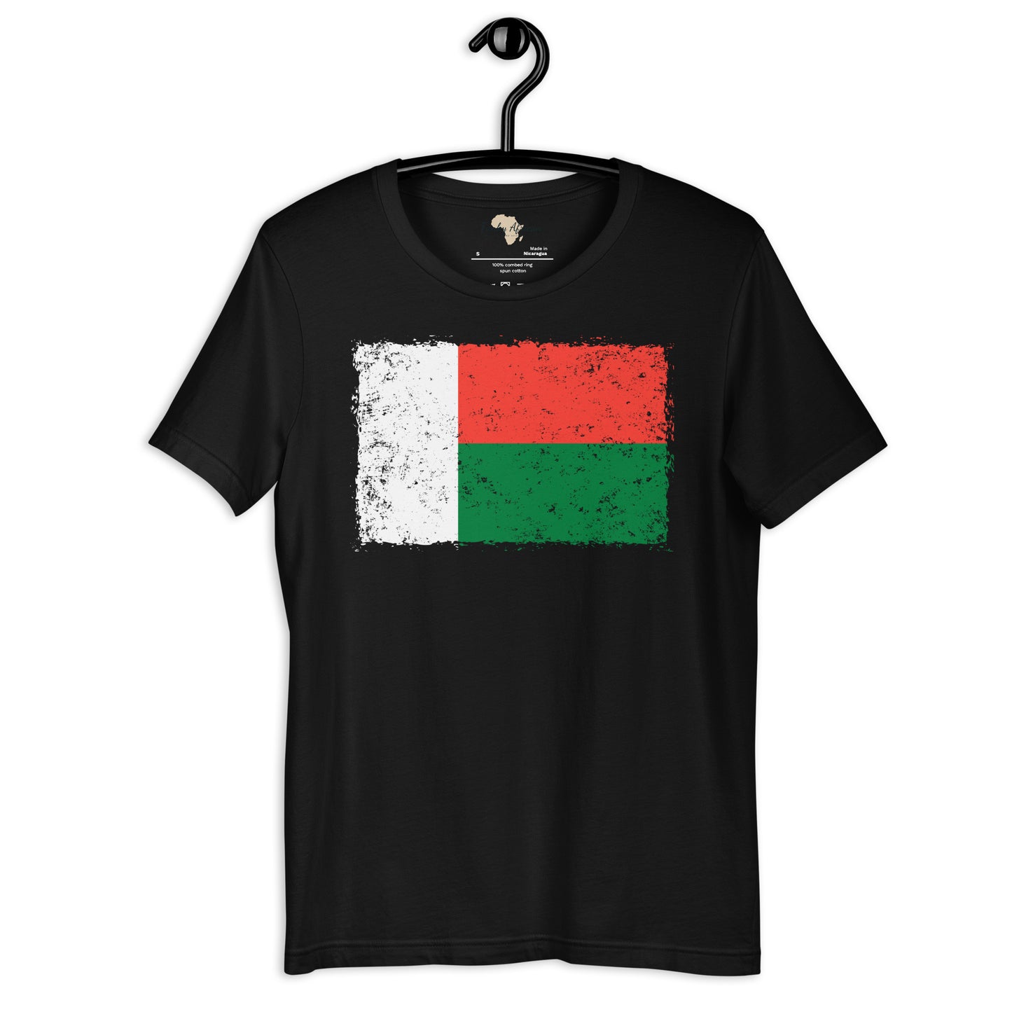 Madagascar grunge unisex tee