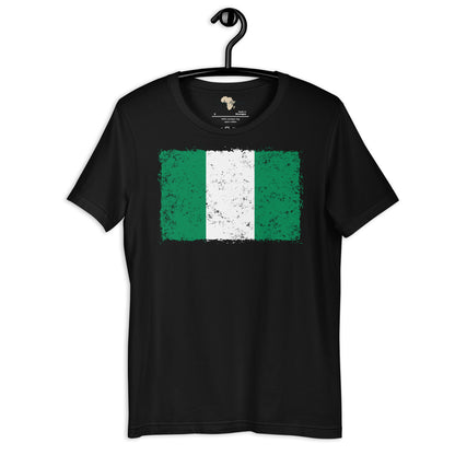 Nigeria grunge unisex tee