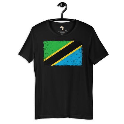 Tanzania grunge unisex tee