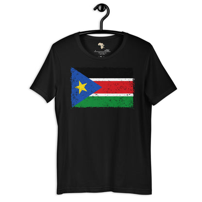 South Sudan grunge unisex tee