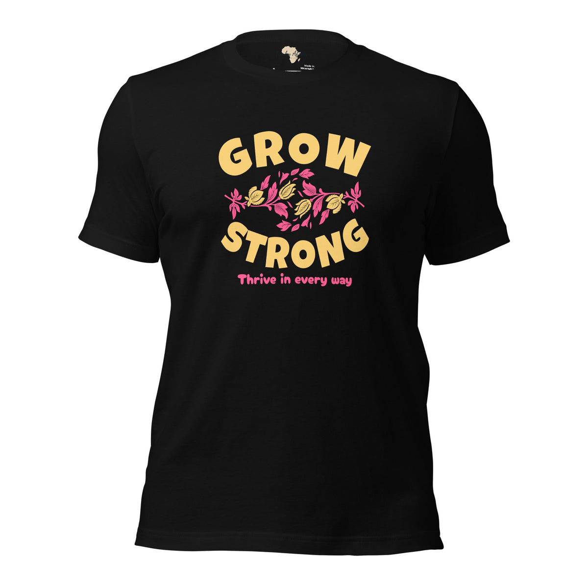 Grow Strong Unisex t-shirt Funky African