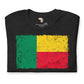 Benin grunge unisex tee Funky African