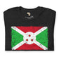 Burundi grunge unisex tee Funky African