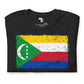 Comoros grunge unisex tee Funky African