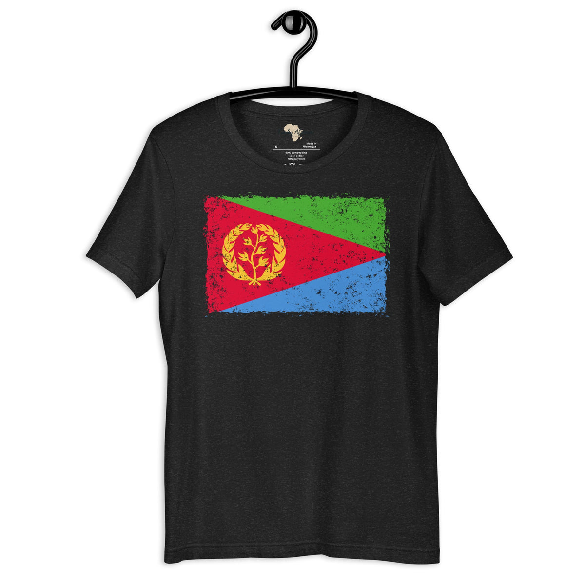 Eritrea grunge unisex tee Funky African