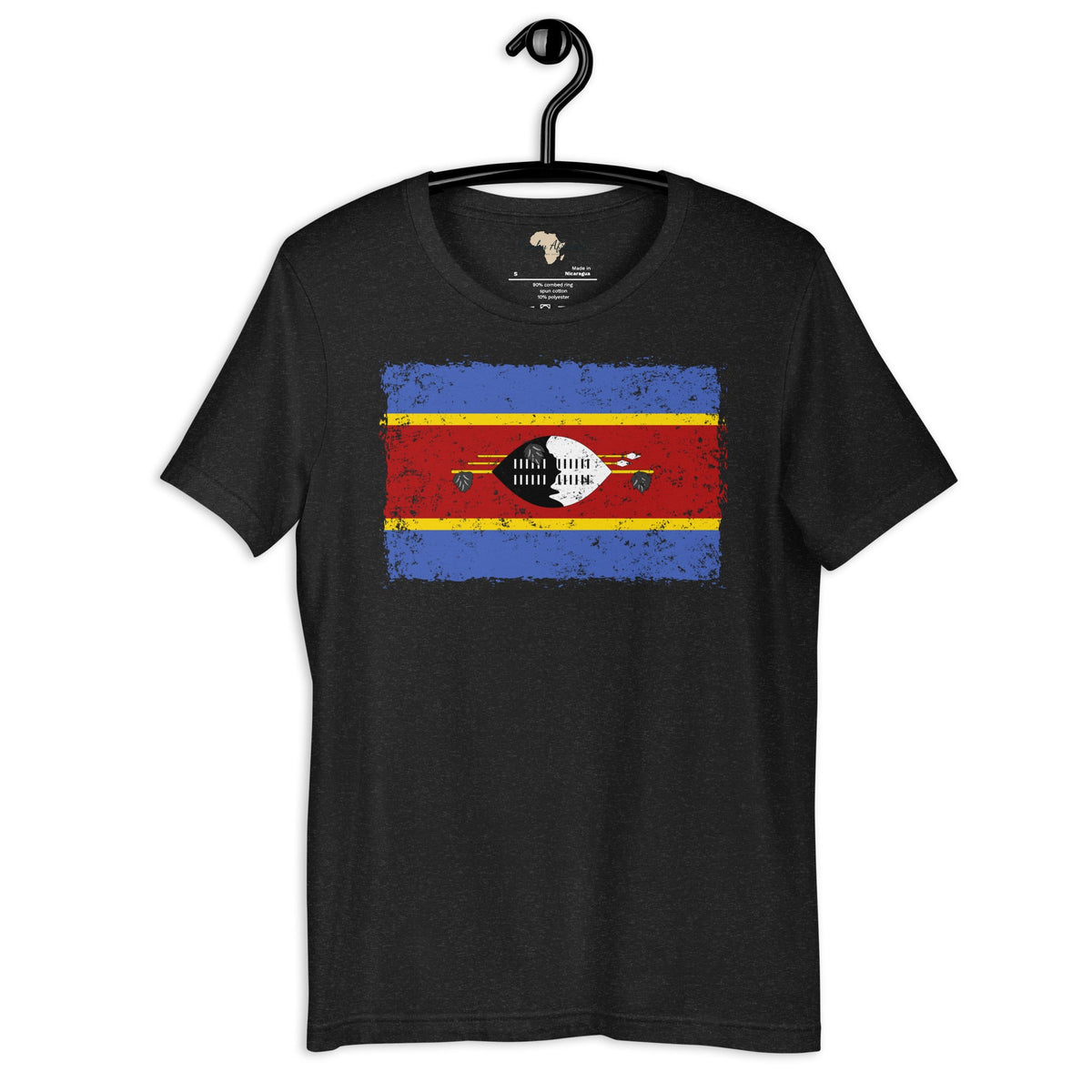 Eswatini grunge unisex tee Funky African