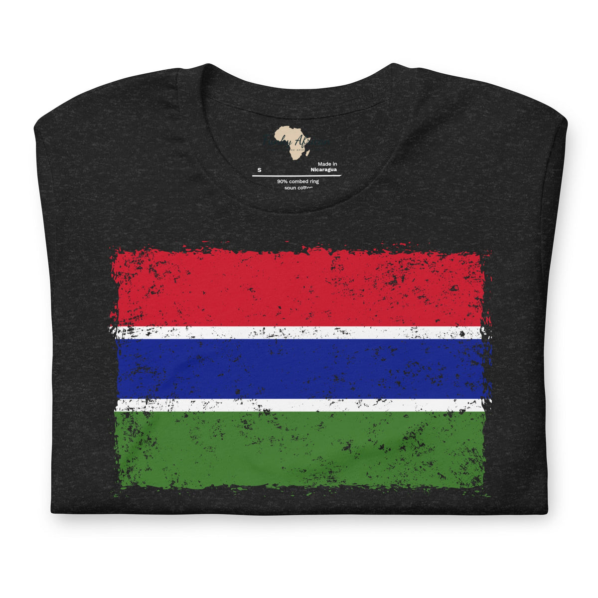 Gambia grunge unisex tee Funky African