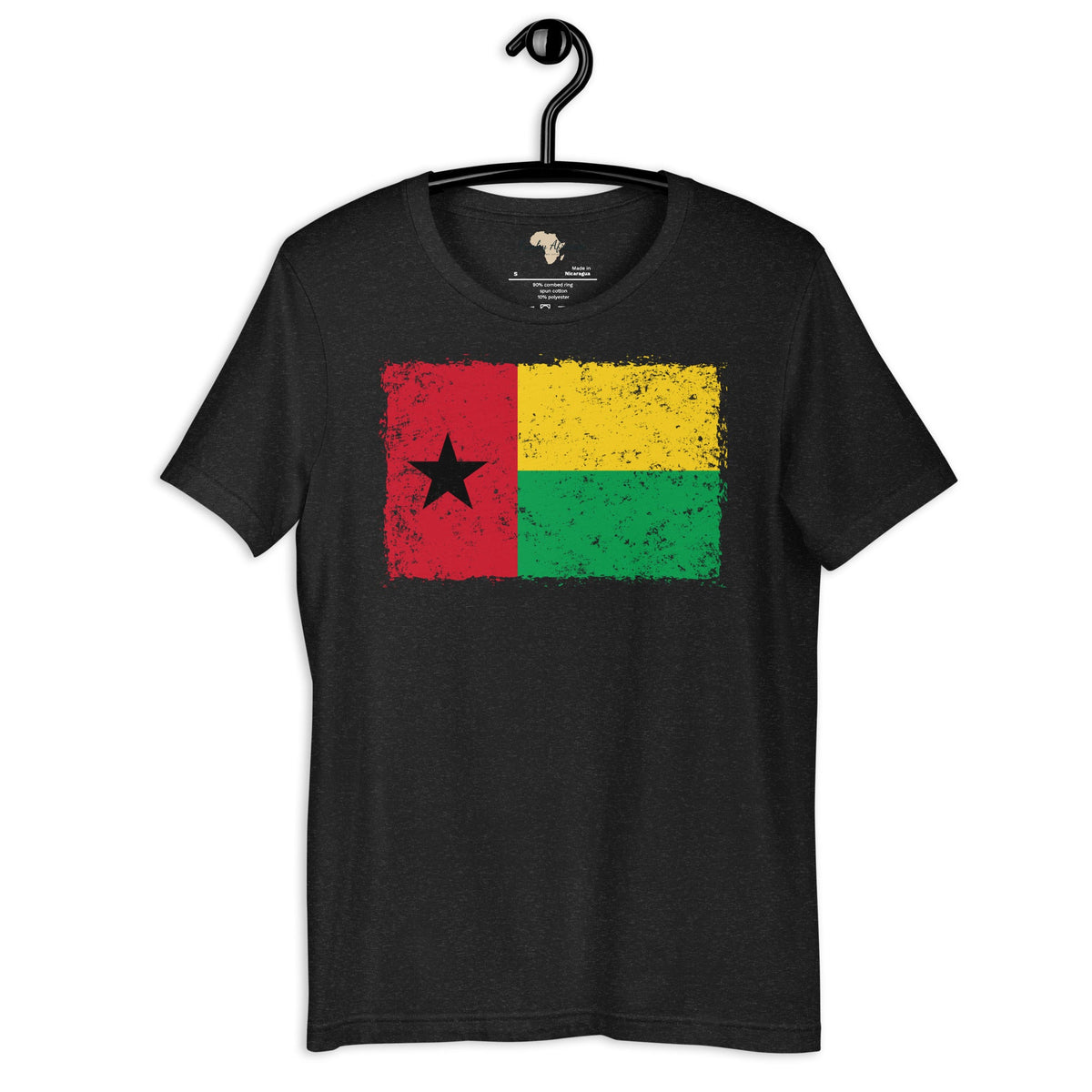 Guinea Bissau grunge unisex tee Funky African
