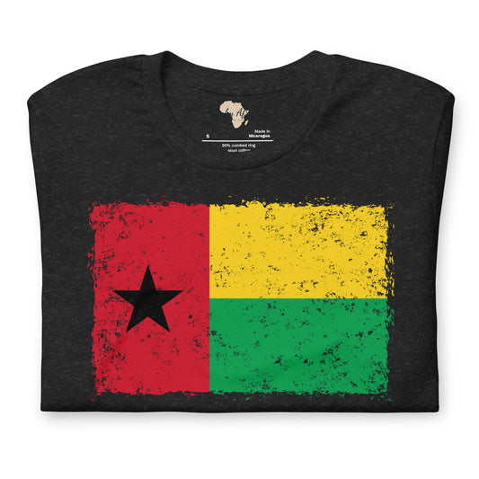 Guinea Bissau grunge unisex tee Funky African