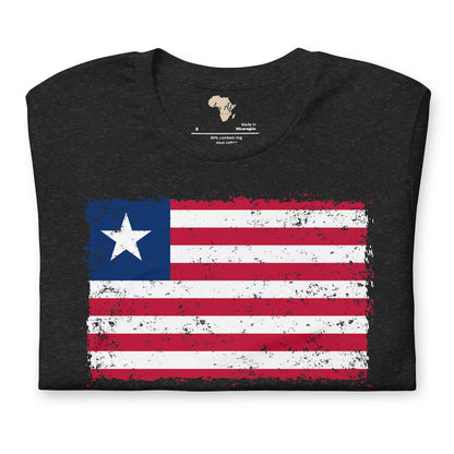 Liberia grunge unisex tee