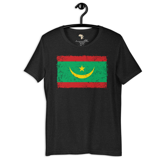 Mauritania grunge unisex tee