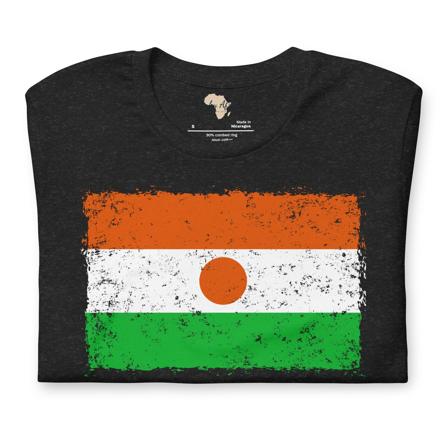 Nigerien grunge unisex tee