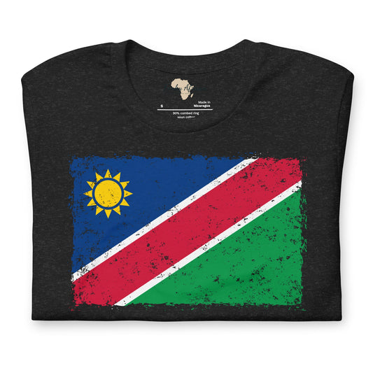Namibia grunge unisex tee Funky African