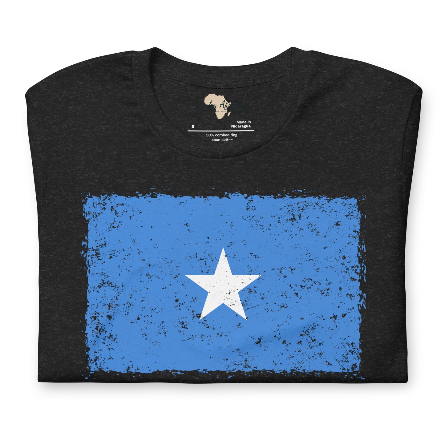 Somalia grunge unisex tee