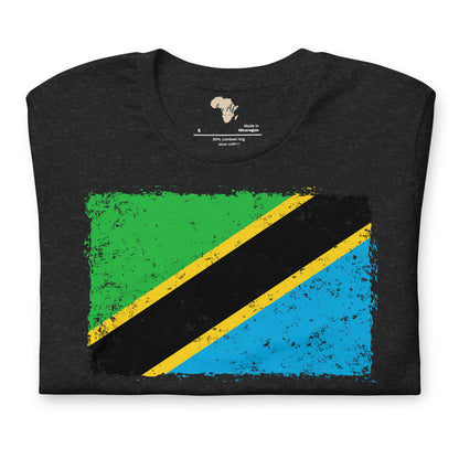 Tanzania grunge unisex tee