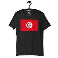 Tunisia grunge unisex tee Funky African