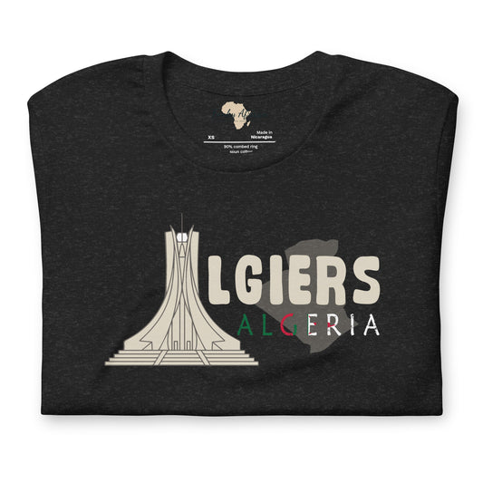 Algerian capital unisex tee Funky African