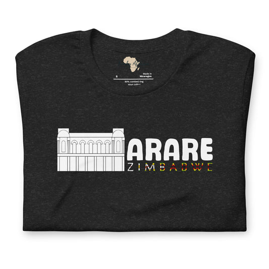 Zimbabwe capital unisex tee Funky African