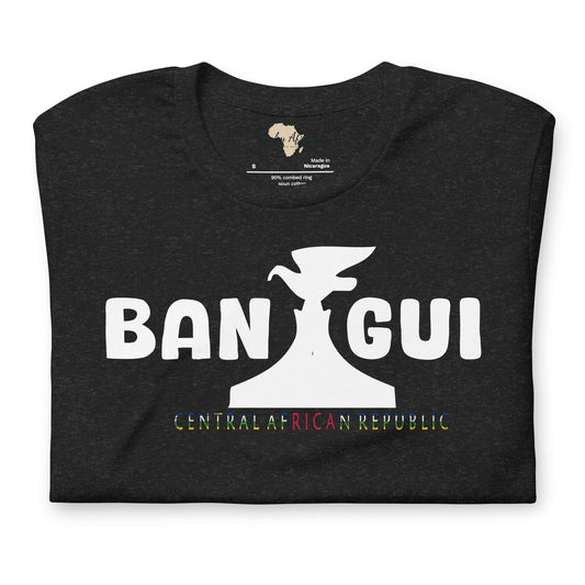 Central African Republic capital unisex tee Funky African