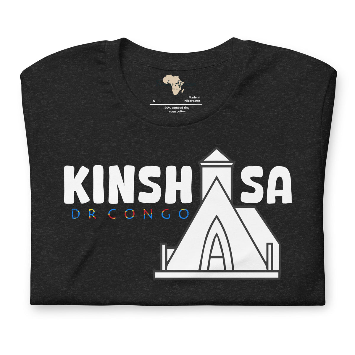 DR Congo capital unisex tee Funky African