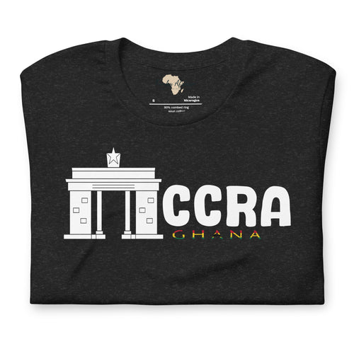 Ghana capital unisex tee Funky African