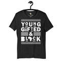 Young gifted Unisex t-shirt Funky African